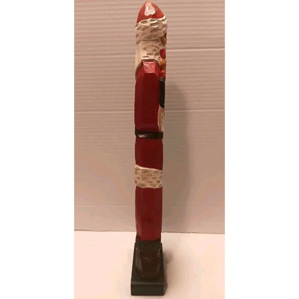 Vtg 1994 Mercuries Old World Santa Figurine 1848 Switzerland Wood Carved